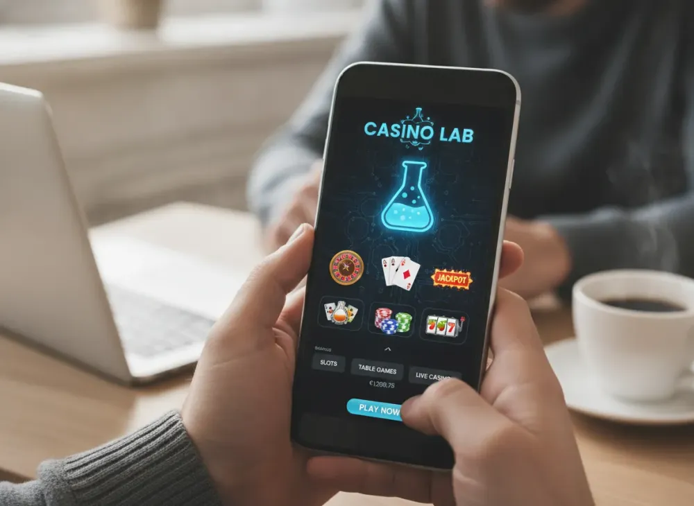 Casino lab app voor mobiel gokken en spelletjes